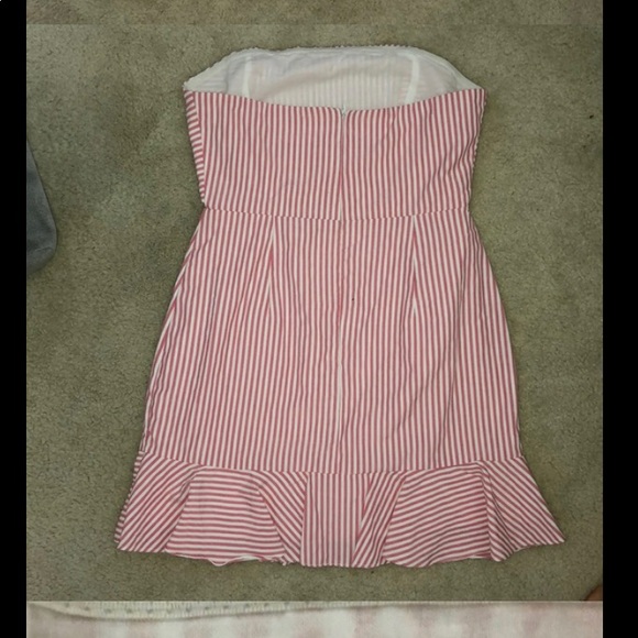 rosalie stripe ruffle dress - Picture 2 of 3